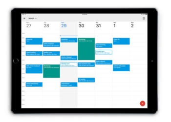Google Takvim'in iPad Uygulaması Büyük Bir Değişim Geçirdi