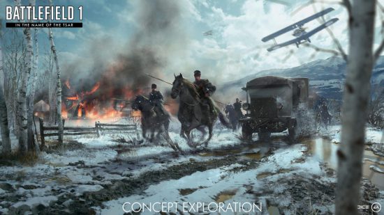 Battlefield 1'in Yeni DLC'sine Ait Bazı Resimler Paylaşıldı