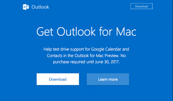Outlook'un Mac Sürümüne Google Takvim Desteği Geldi
