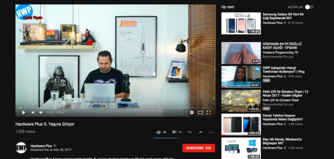YouTube'un Gizli Koyu Renk Modunu Aktif Etmek Çok Kolay