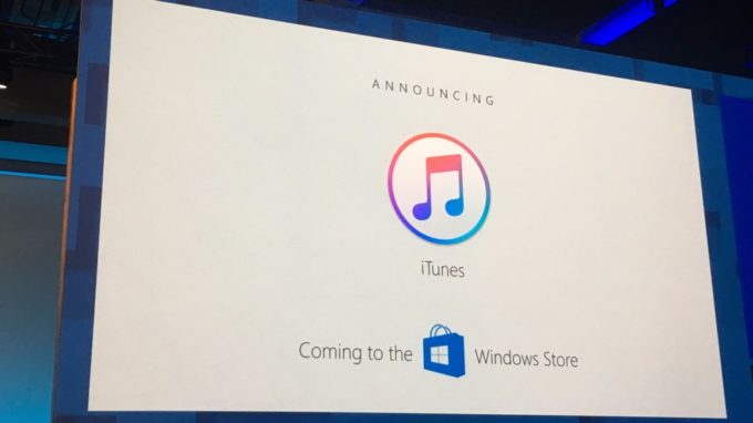 Apple, iTunes'u Windows Store'da Yayınlayacak