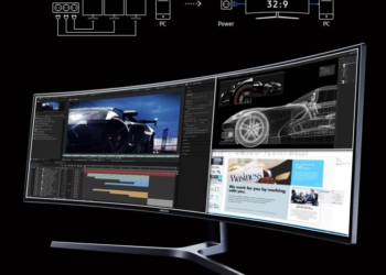Samsung'tan 49 İnçlik Muazzam Oyun Monitörü!