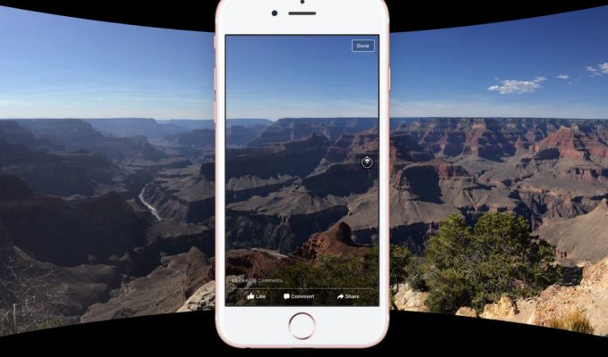 Facebook, 360 Derece Fotoğraf Çekme Özelliği Getiriyor