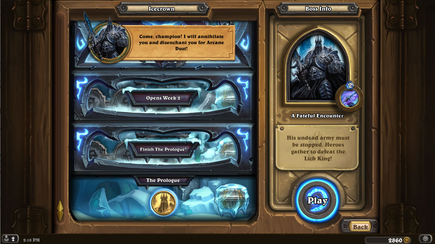Knights of the Frozen Throne Yayımlandı