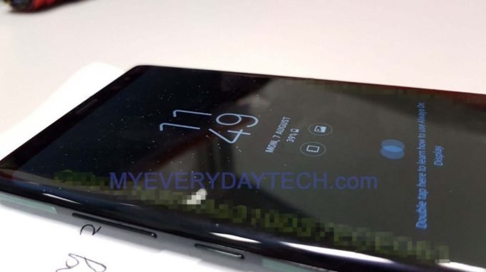 Samsung Galaxy Note 8'in Çalışır Haldeki Fotoğrafları İnternete Sızdı