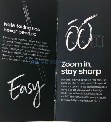 Samsung Galaxy Note 8 Hakkındaki Tüm Ayrıntılar Açığa Çıktı!