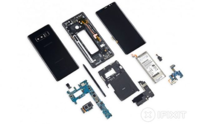 iFixit, Samsung'un Galaxy Note 8 Modelinin İçini Açtı