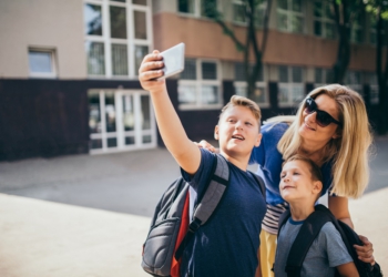 Kids are starting with the school