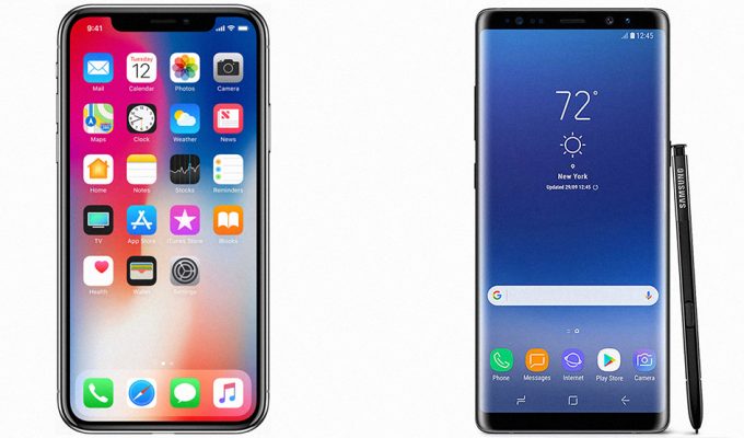 5000TL’lik savaş: iPhone X mi? Samsung Galaxy Note8 mi?