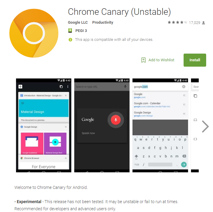 Google, Android Chrome için Son Dakika Haberleri ile ilgili Bildirim Çubuğu Geliştiriyor