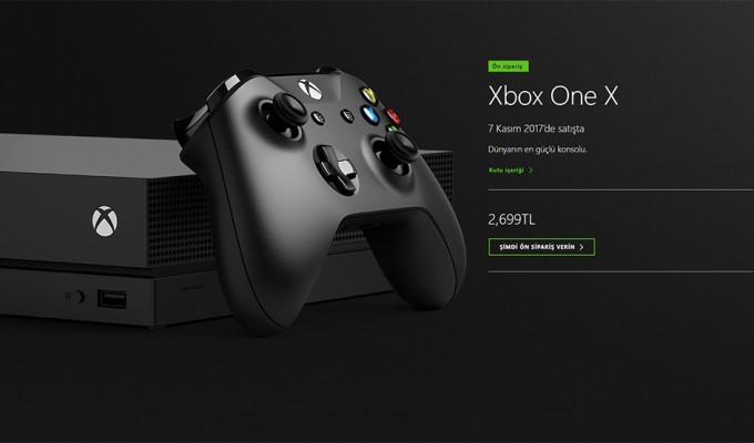 Xbox One X Tekrar Ön Siparişe Açıldı, Türkiye Fiyatı Düştü!