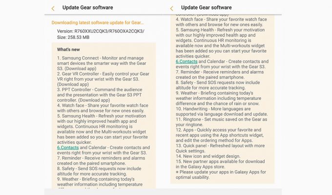 Samsung Gear S3 Modellerine Tizen 3.0 Güncellemesi