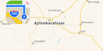 Apple Maps, Afyonkarahisar'ı Ayfonkarahisar Yaptı!