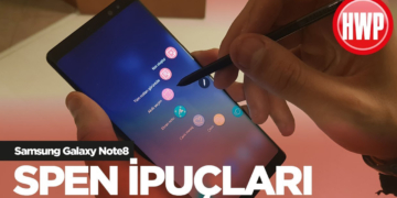 Samsung Galaxy Note8'de SPen Kullanım Detayları ve İpuçları