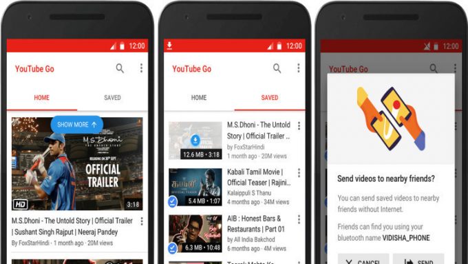 Kota Dostu YouTube Go Yayınlandı!
