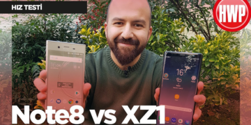 Hız Testi | Samsung Galaxy Note8 - Sony Xperia XZ1