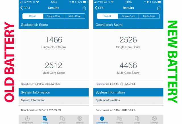 Apple, bozuk pile sahip eski iPhone'ları yavaşlatıyor mu?