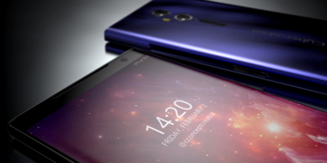 2018'de Beklenen Çerçevesiz Xperia İçin Konsept Çalışma