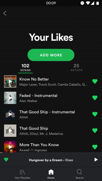 Spotify, Android Uygulaması İçin Yeni Bir Arayüz Tasarlıyor