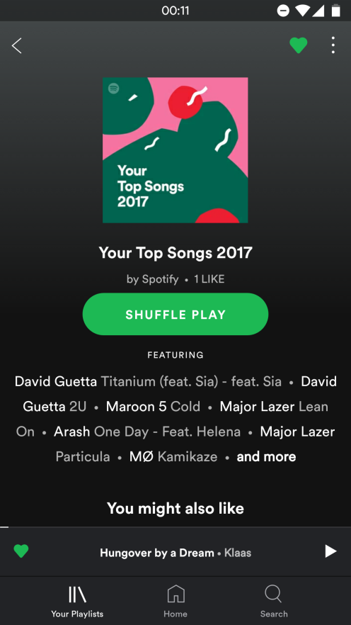 Spotify, Android Uygulaması İçin Yeni Bir Arayüz Tasarlıyor
