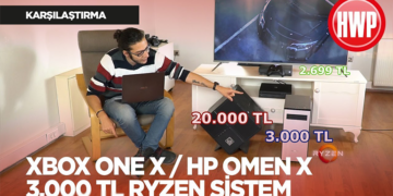 Xbox One X ile 3.000 TL Değerindeki Ryzen PC Kıyaslaması (HP Omen X İçerir)