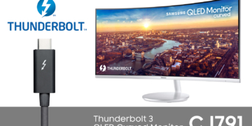 Samsung'dan Thunderbolt 3 Bağlantılı QLED Kavisli Monitör Geliyor!