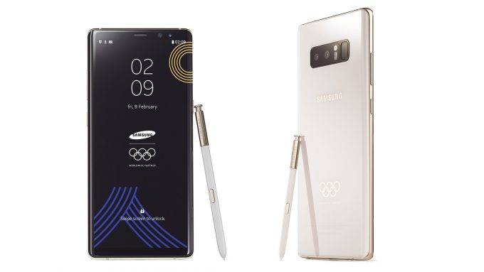 Samsung Galaxy Note8'in Olimpiyat Özel Sürümü Çıktı! Samsung Galaxy Note8'in Olimpiyat Özel Sürümü Çıktı!
