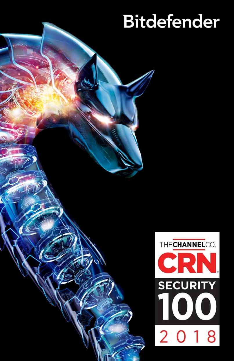 Bitdefender Antivirüs CRN’nin Security 100 listesinde!