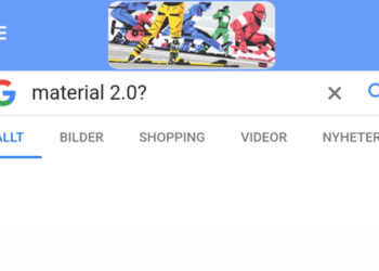 Google arama çubuğu tasarım değiştiriyor
