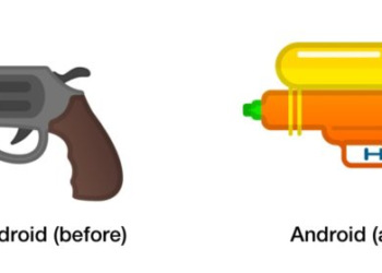 Silah emojisi su tabancasına döndü