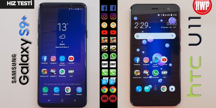 Samsung Galaxy S9 Plus vs HTC U11
