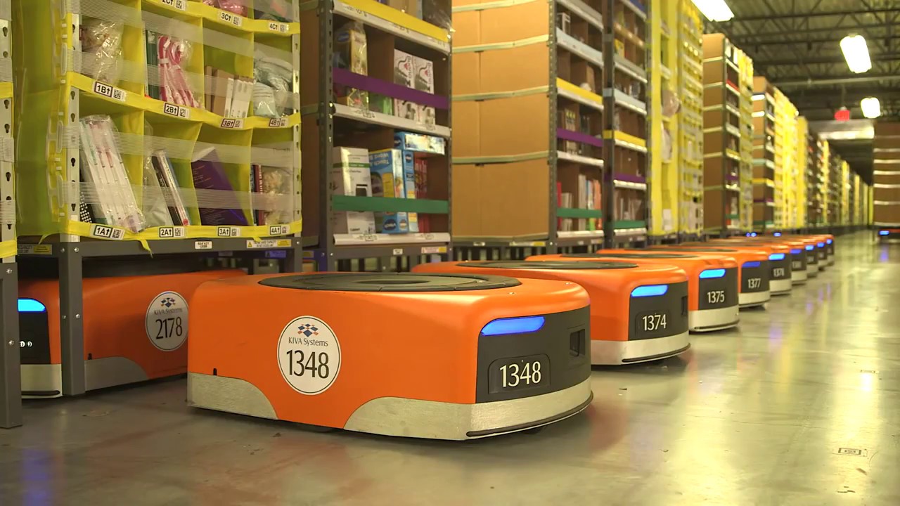Amazon'un robotları