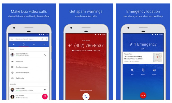 Google'ın Phone uygulaması