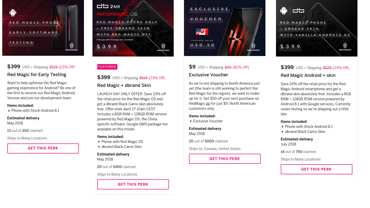 Nubia Red Magic için IndieGoGo kampanyası başladı
