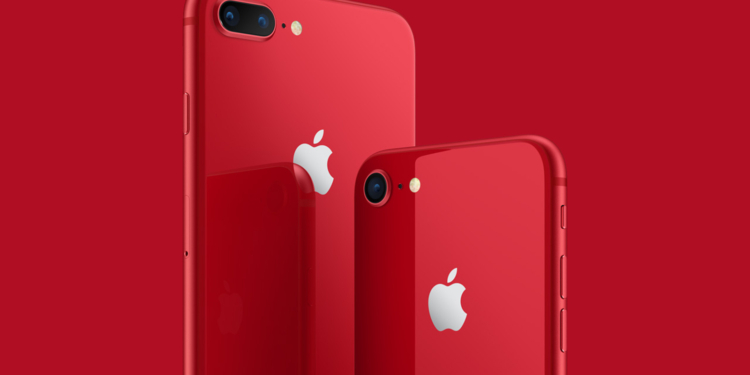 Kırmızı iPhone 8 Plus