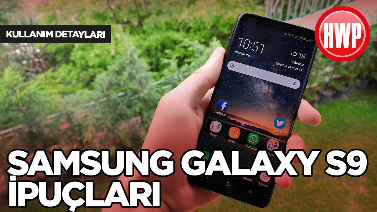 Samsung Galaxy S9 Kullanım