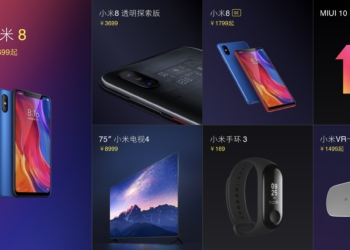 Xiaomi Mi 8, Mi 8 SE ve diğer ürünler (VİDEO)