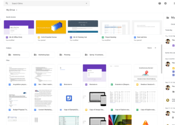 Google Drive yeni tasarım