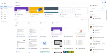 Google Drive yeni tasarım
