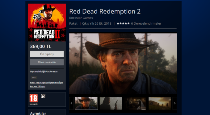Red Dead Redemption 2