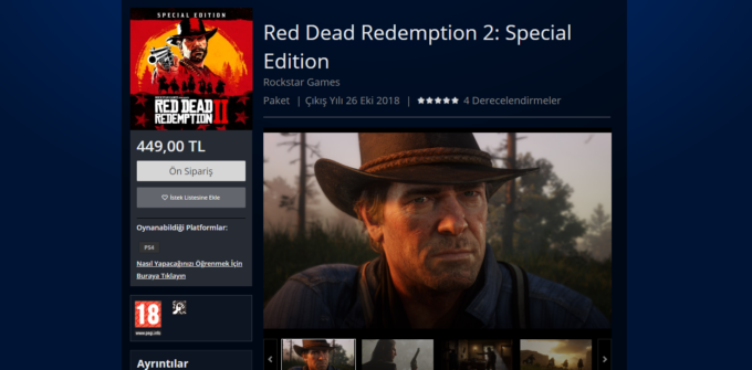 Red Dead Redemption 2 Special Edition