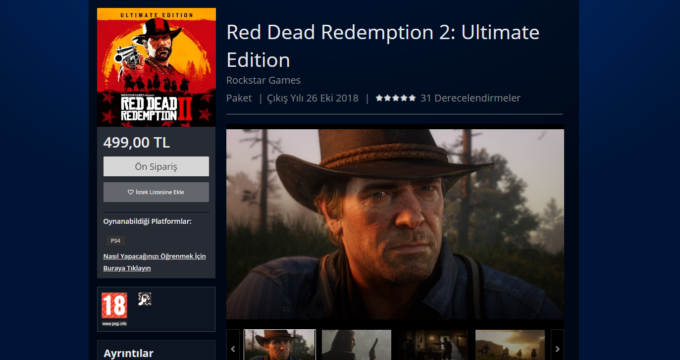Red Dead Redemption 2 Ultimate Edition