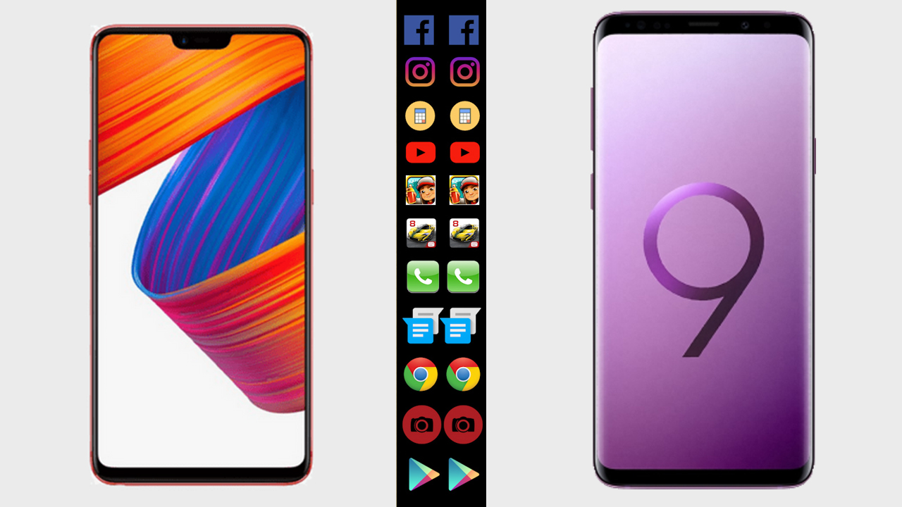 OnePlus 6 vs Galaxy S9+