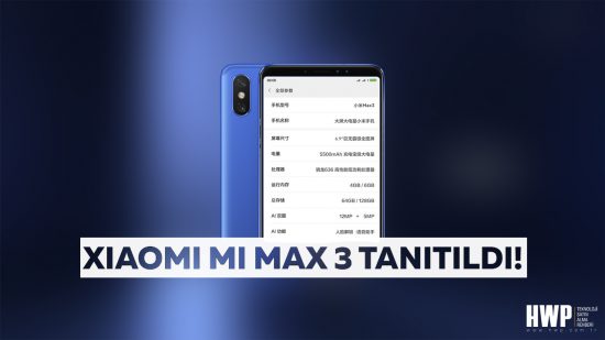 Xiaomi Mi Max 3