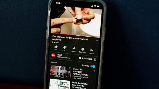 YouTube karanlık mod