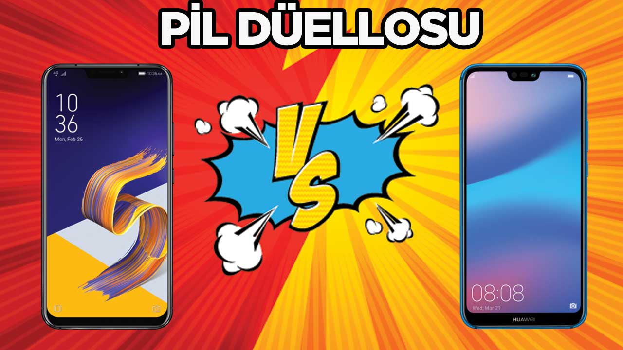 Pil Düellosu: ASUS Zenfone 5 vs P20 Lite