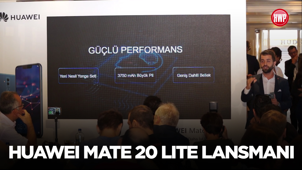 Huawei Mate 20 Lite lansmanı