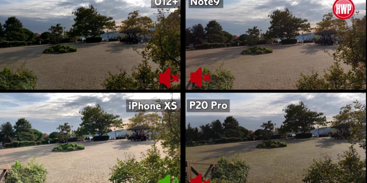 iPhone XS, Note9, P20 Pro, HTC U12+ video karşılaştırma