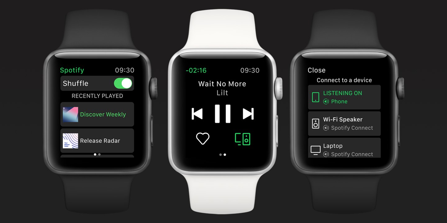 Apple Watch için Spotify