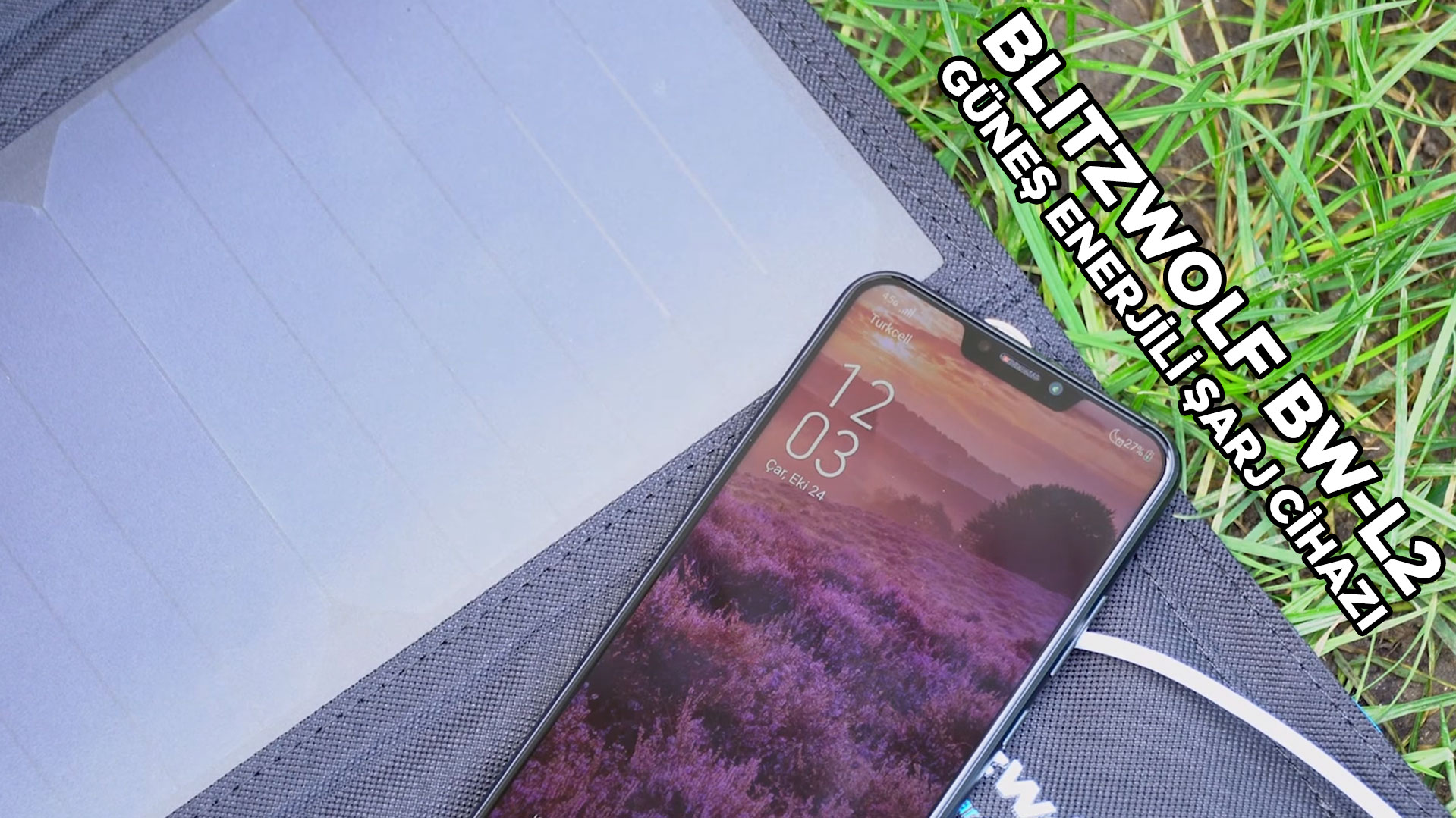 Güneş enerjisi ile telefonunuzu şarj edin! | BlitzWolf BW-L2 incelemesi